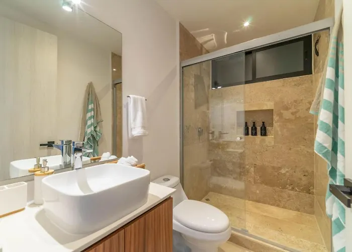 Lux 2 Bd Corner W Swim Up Pool Aldea Zama Holiday home *