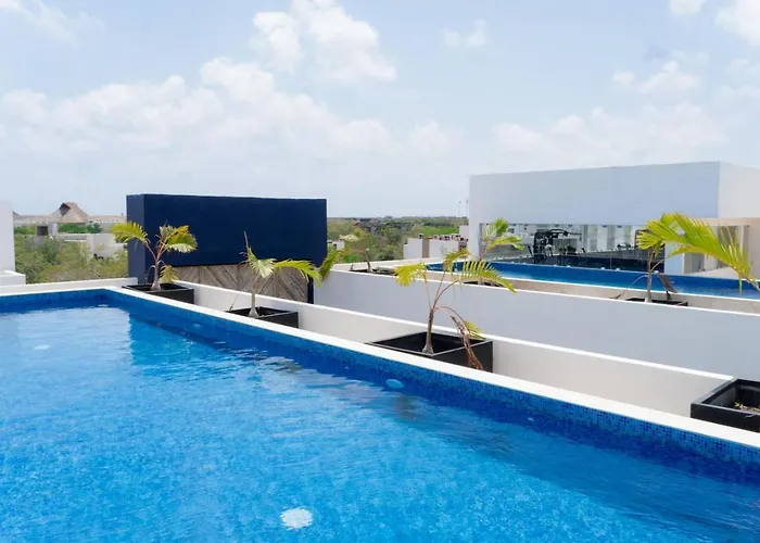 Lux 2 Bd Corner W Swim Up Pool Aldea Zama Holiday home Tulum