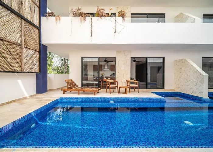 Lux 2 Bd Corner W Swim Up Pool Aldea Zama * Tulum